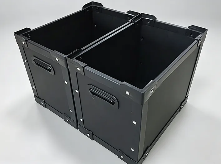 帯電防止中空シートターンオーバーボックスのメリット